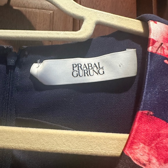 Prabal Gurung Navy blue dress size 2 - Picture 2 of 2